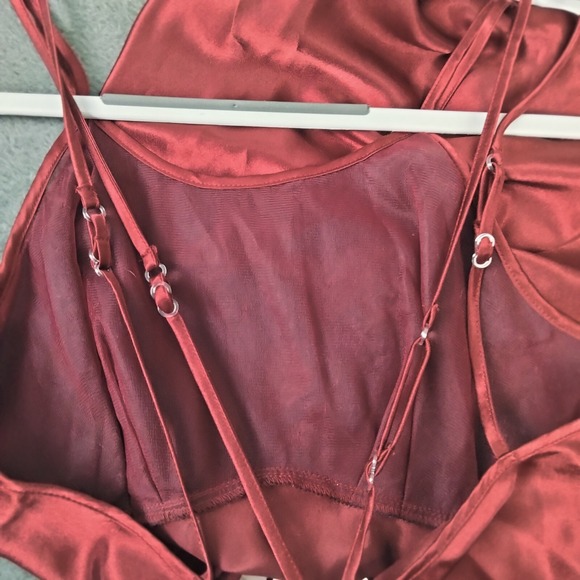 Vintage Y2K Secret Treasures Ballet‎ Gown Small Velour Satin Whimsigoth Fairy - Picture 7 of 15